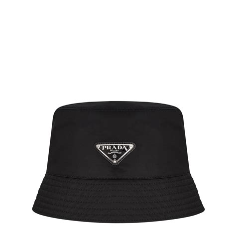 denim prada hat|prada re nylon bucket hat.